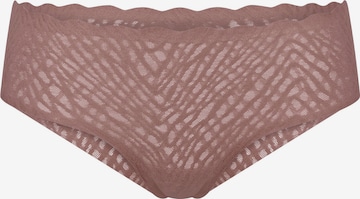 SLOGGI Alushousut 'ZERO Feel Bliss' värissä ruskea: etupuoli