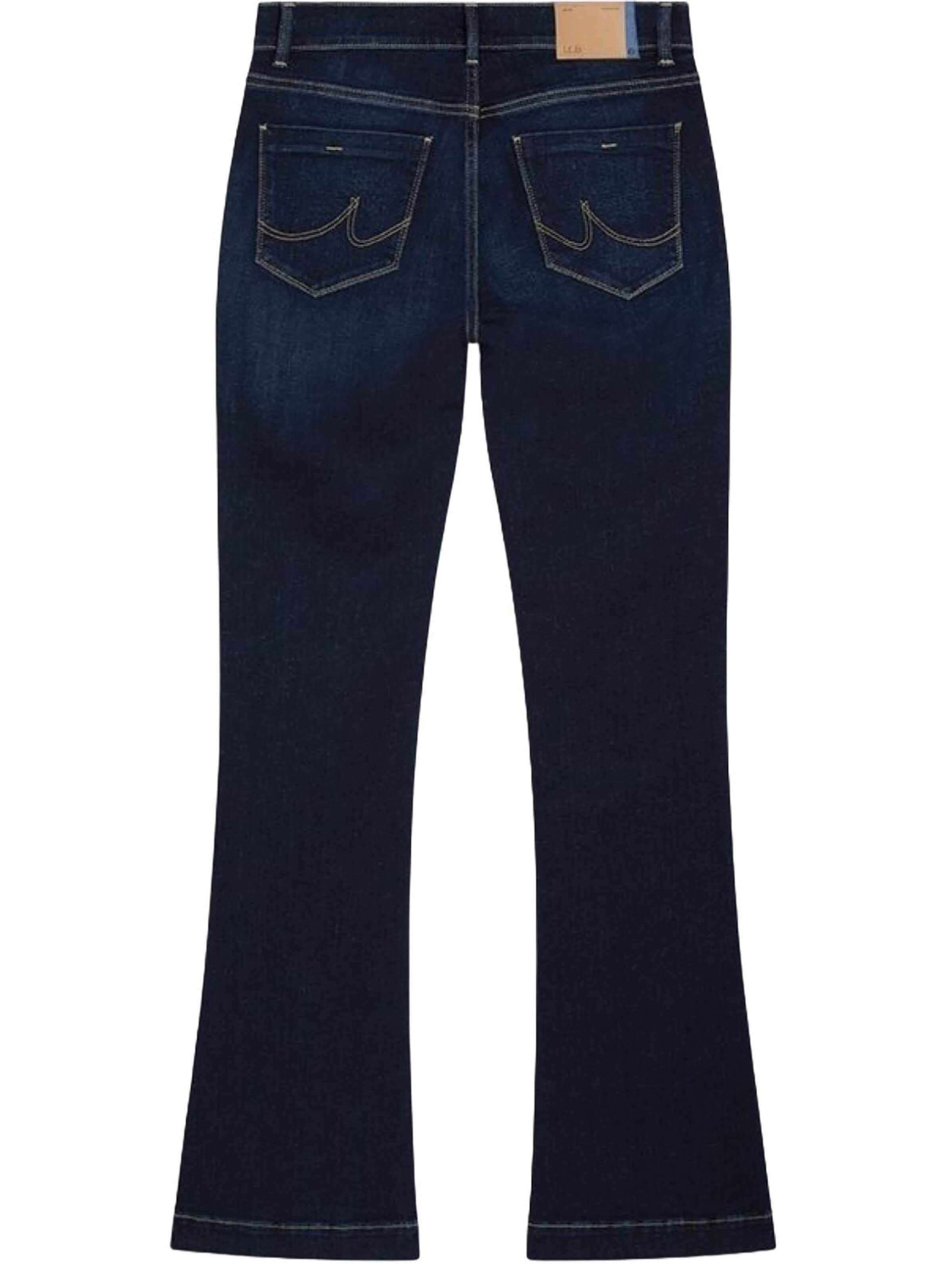 évasé Jean 'LTB Jeans Fallon 400 Jeanshose mit mittelhohem Bund und ausgestelltem Bein' LTB Jeans en bleu