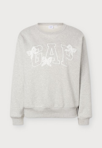 Sweat-shirt 'HERITAGE' GAP en gris : devant