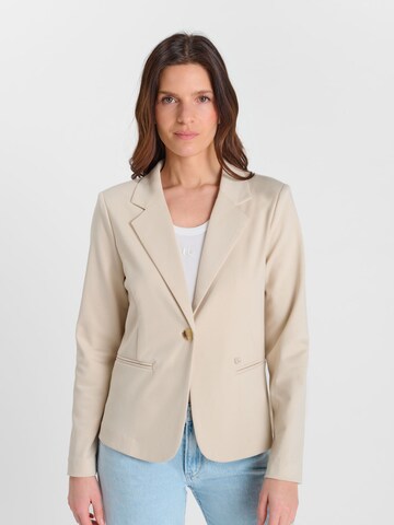 Veste mi-saison 'Oscar' Le Temps Des Cerises en beige : devant