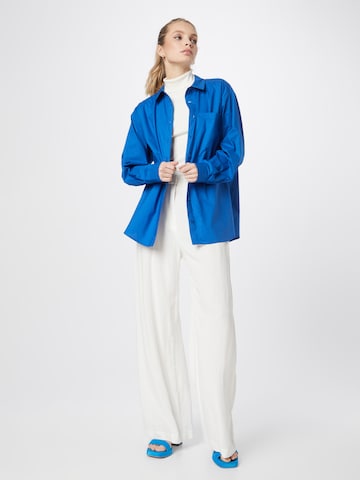 modström Blouse 'Tapir' in Blauw