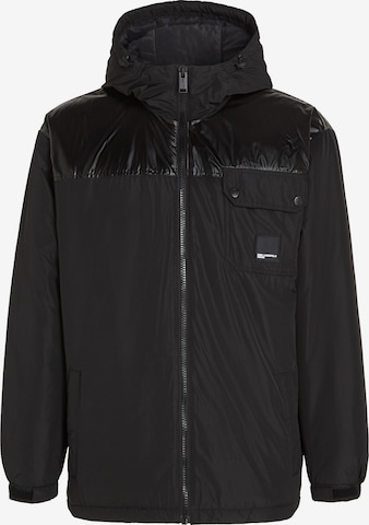 juoda KARL LAGERFELD JEANS Demisezoninė striukė: priekis