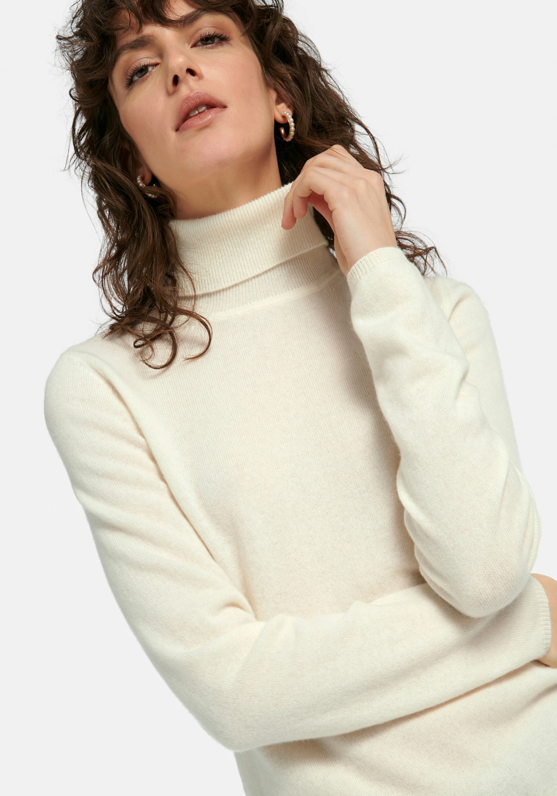 Grandes tailles Pull-over include en Blanc 