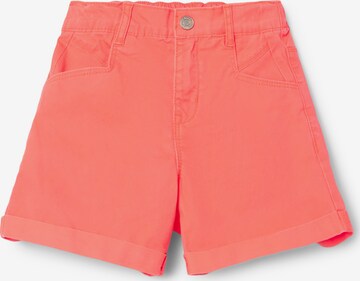 NAME IT - regular Pantalón 'Becky' en naranja: frente