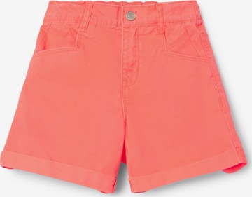 Pantalon 'Becky' NAME IT en orange : devant