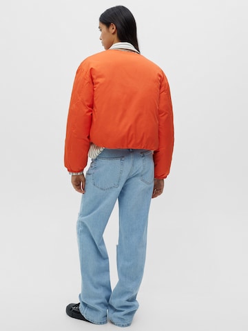 Pull&Bear Between-Season Jacket in Orange