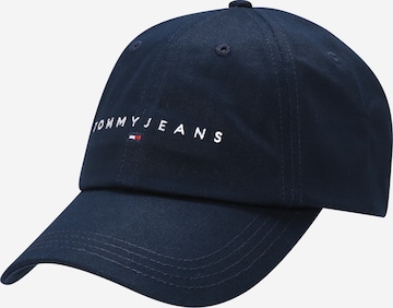 Cappello da baseball 'LINEAR' di Tommy Jeans in blu: frontale