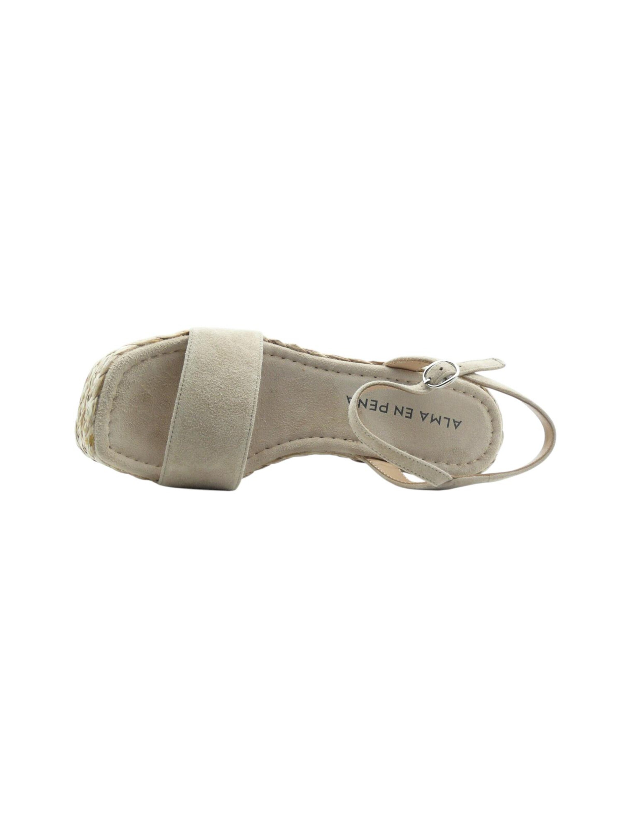 Alma En Pena - Sandalias con hebilla 'V240975' en beige