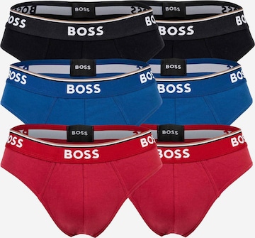 Slip BOSS en bleu : devant