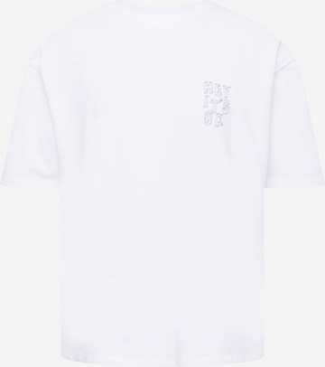 ABOUT YOU Тениска 'Hanno' в бяло: отпред