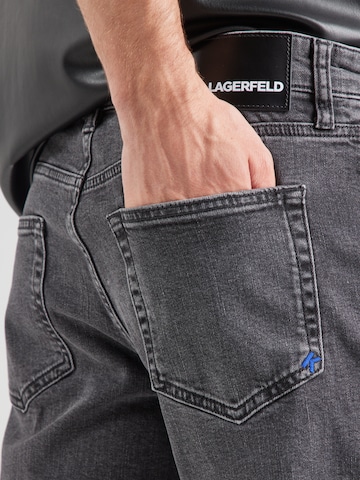 Coupe slim Jean KARL LAGERFELD JEANS en noir