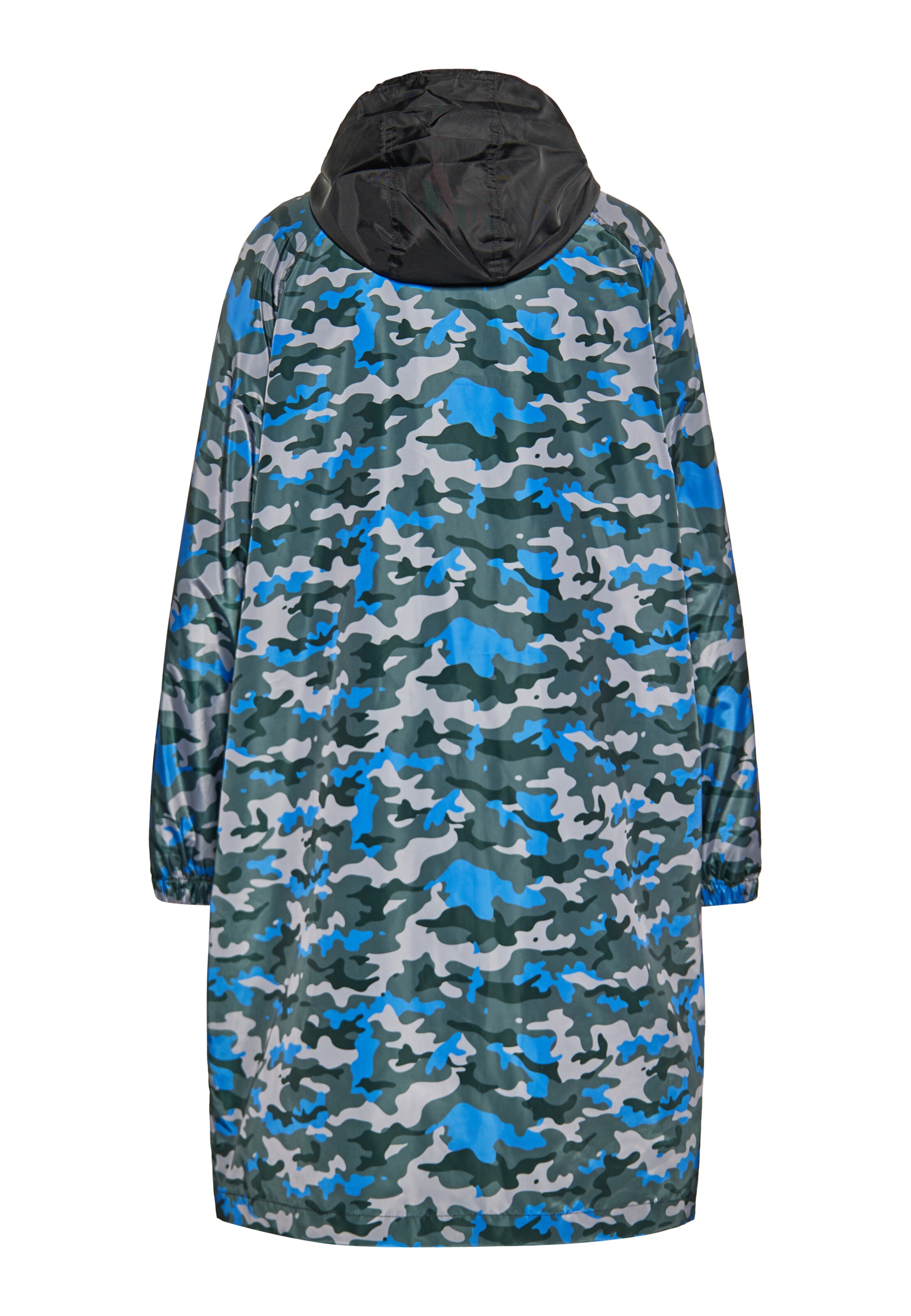 myMo ATHLSR Tussenmantel in Blauw: voorkant