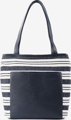 TOM TAILOR Shopper 'Elodie' in Blauw: voorkant