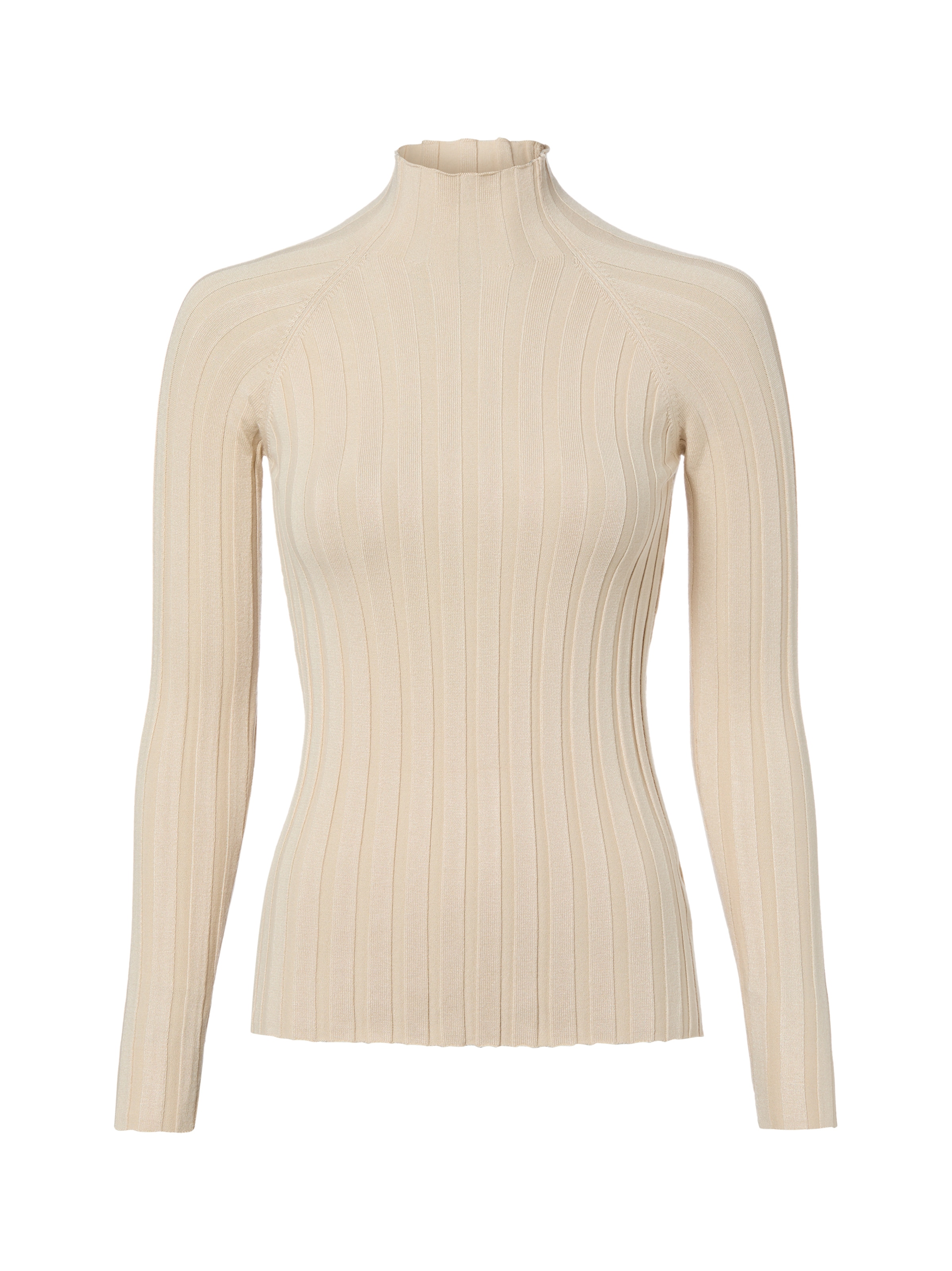 Pull-over Marie Lund en beige : devant