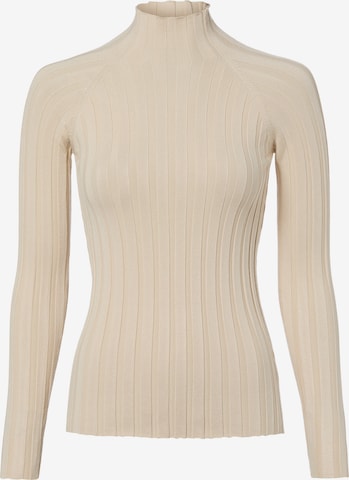 Pull-over Marie Lund en beige : devant