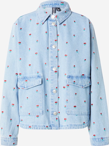 PIECES - Chaqueta de entretiempo 'PCFreia' en azul: frente