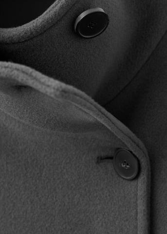 MANGO Between-Seasons Coat 'Balmes' in Grey
