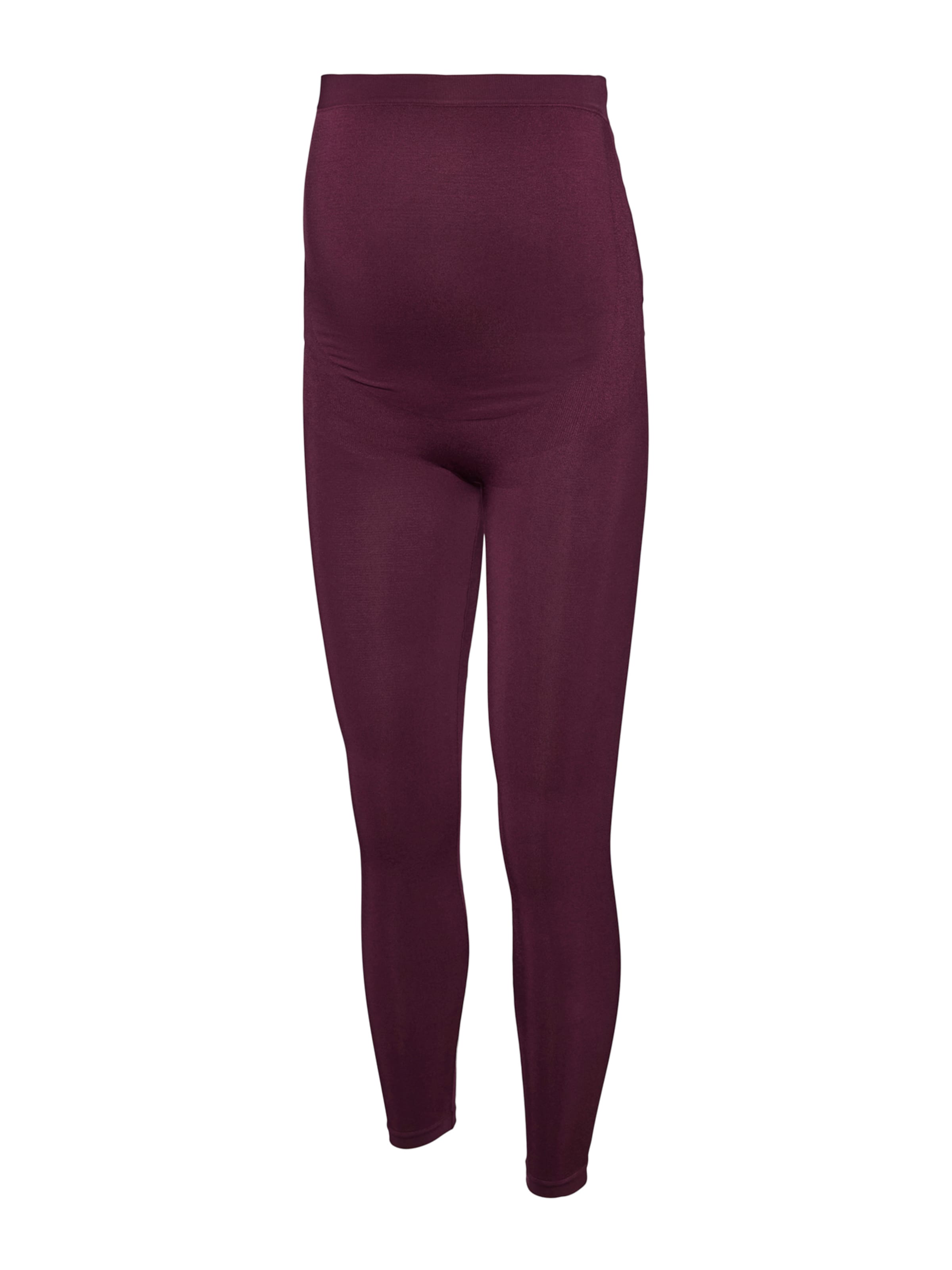 MAMALICIOUS Skinny Legíny 'MLTIA JEANNE' - Červená: predná strana