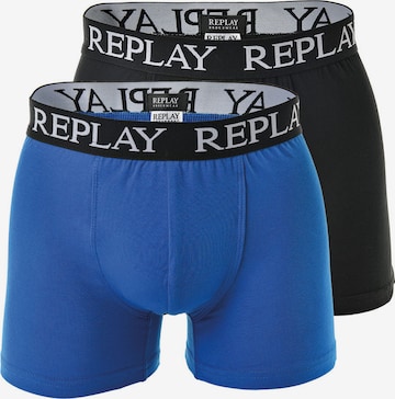 REPLAY Boxershorts in Blauw: voorkant