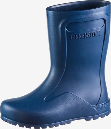 BIRKENSTOCK Rubber Boots 'Derry' in Blue: front