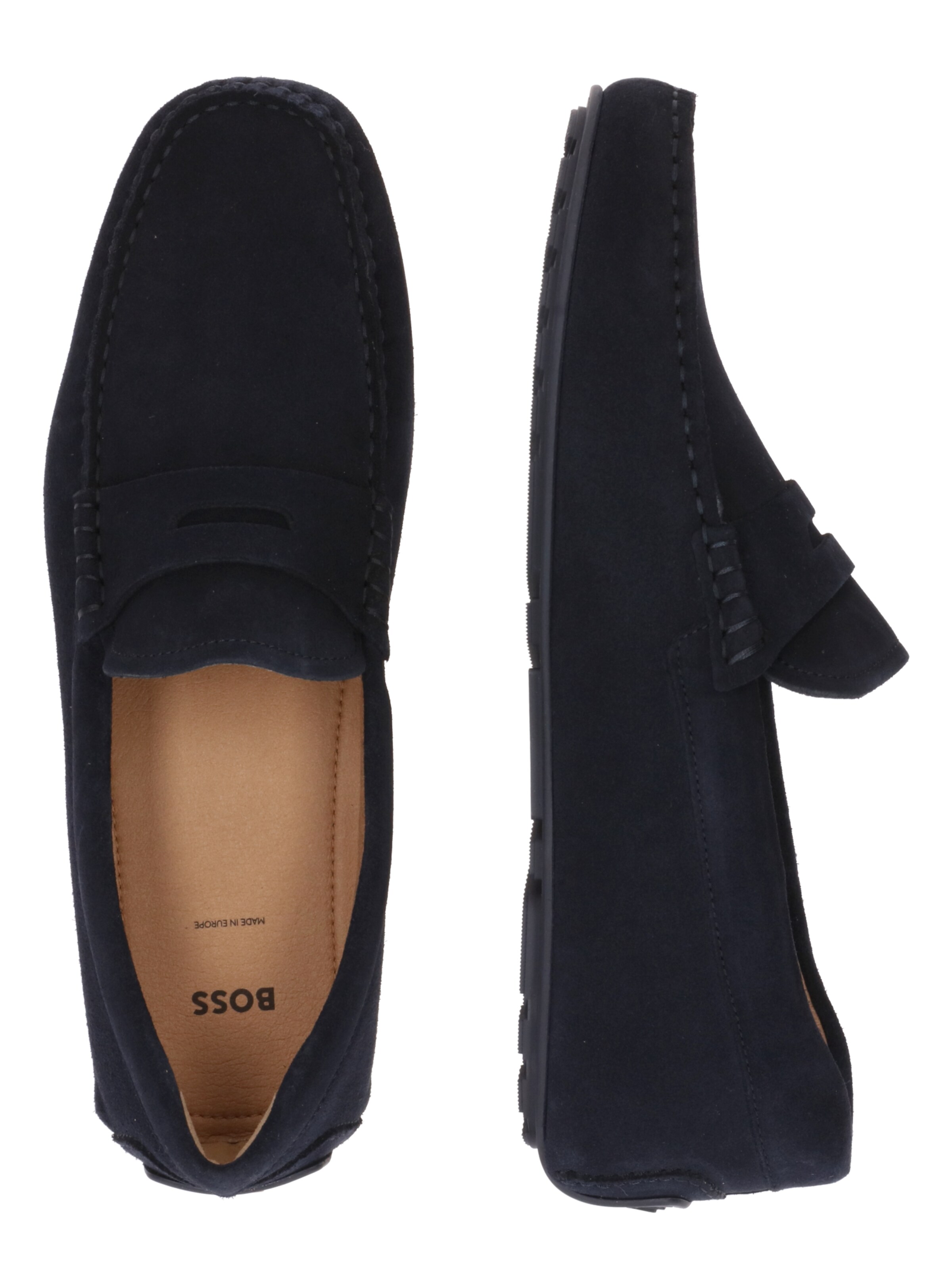 mėlyna BOSS Mokasinai 'Noel'