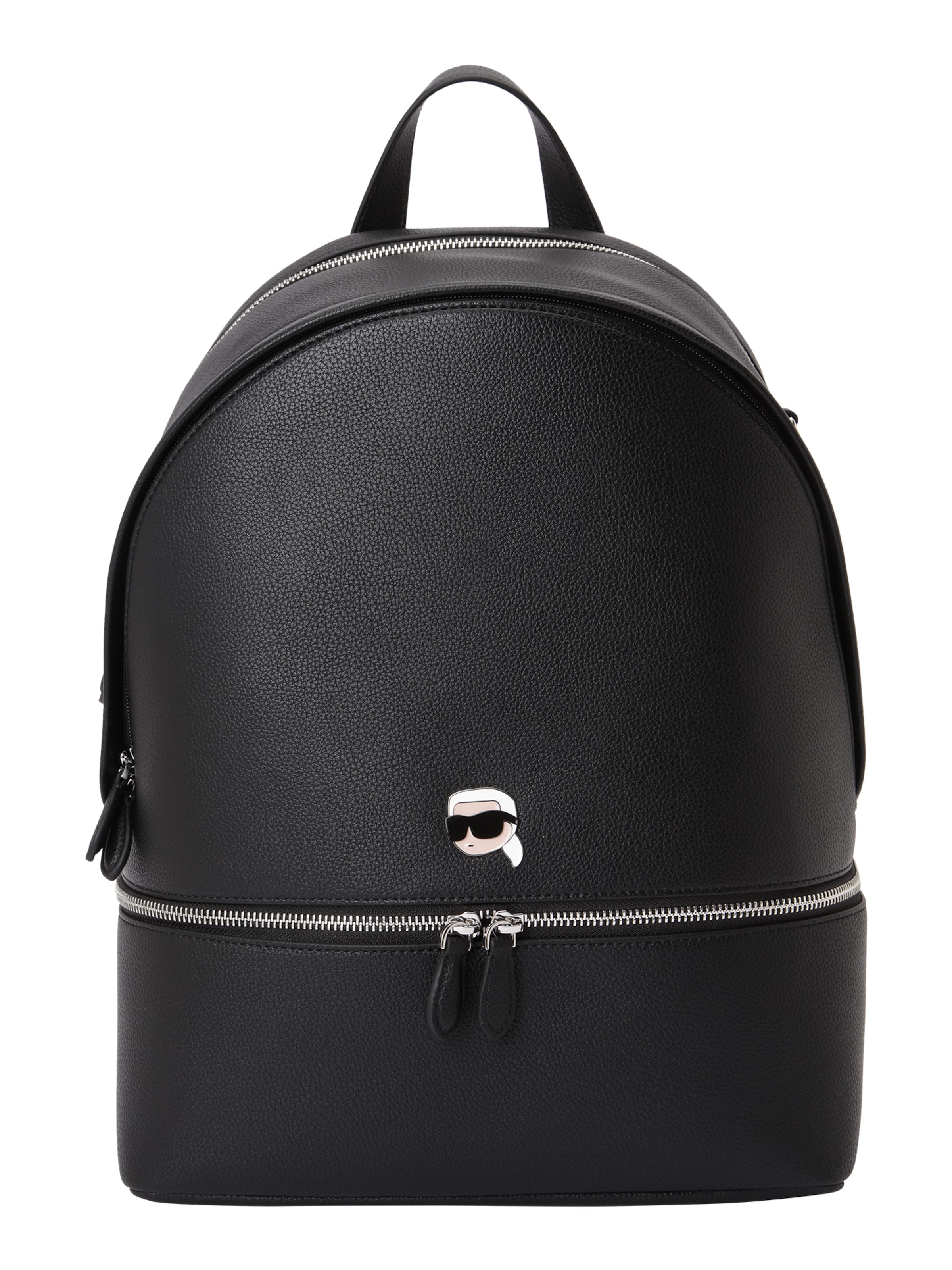 Karl Lagerfeld - Mochila em preto: frente
