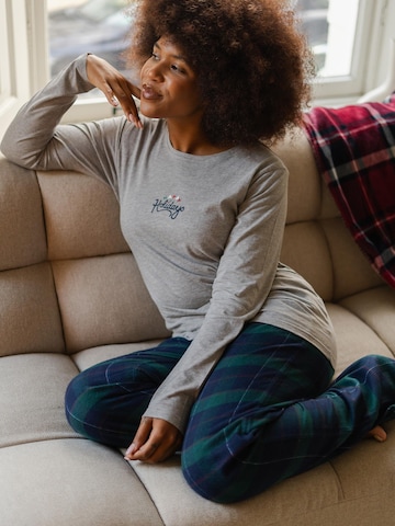 Pyjama 'Christmas' Happy Shorts en vert