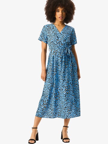 Robe GINI LONDON en bleu : devant