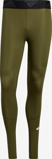 ADIDAS PERFORMANCE Sporthose in khaki / schwarz / weiß, Produktansicht