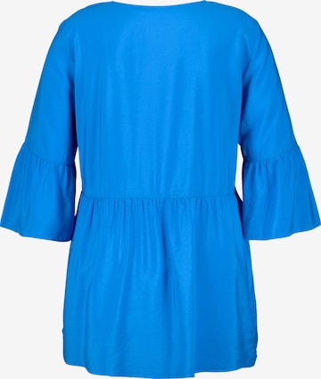 SAMOON Bluse in Blau