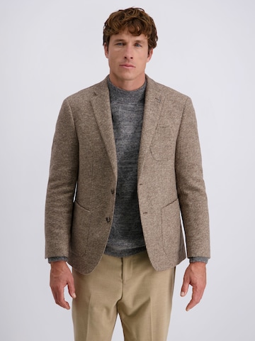 Coupe regular Veste de costume PIERRE CARDIN en beige : devant