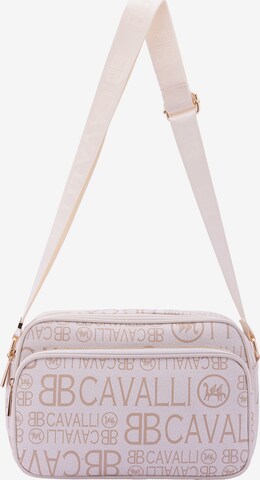 Borsa a tracolla 'Borsa a Tracolla B Cavalli Donna con Zip e Tasche Regolabile 29x18x12 cm' di B. Cavalli in bianco: frontale
