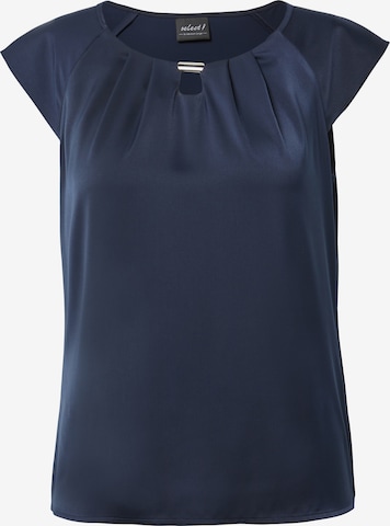 Select By Hermann Lange Blouse in Blue: front