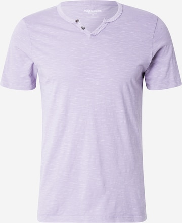 JACK & JONES Shirt 'JJESplit' in Purple: front