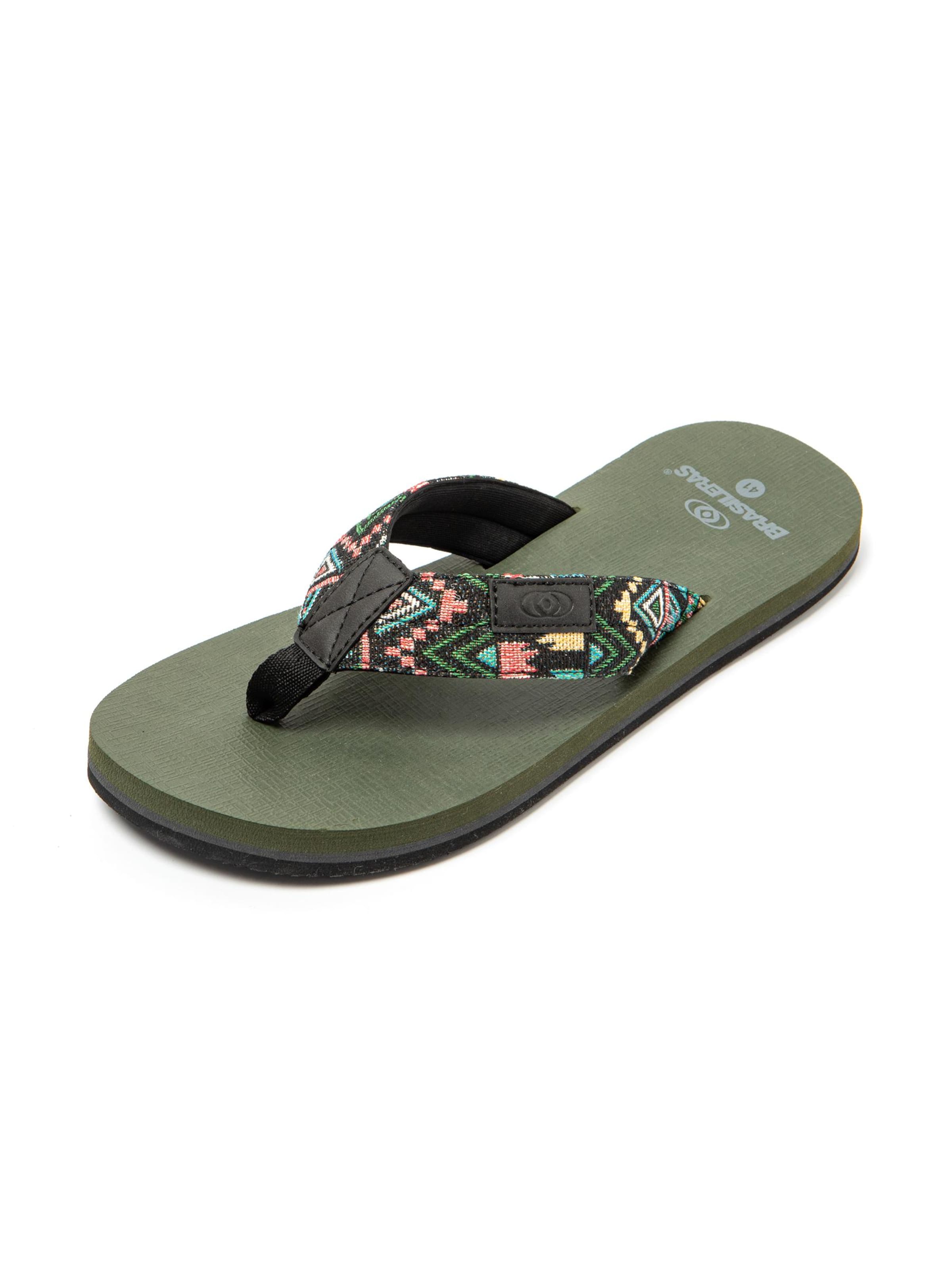 Scarpe da spiaggia / da bagno 'Azteca' di Brasileras in verde