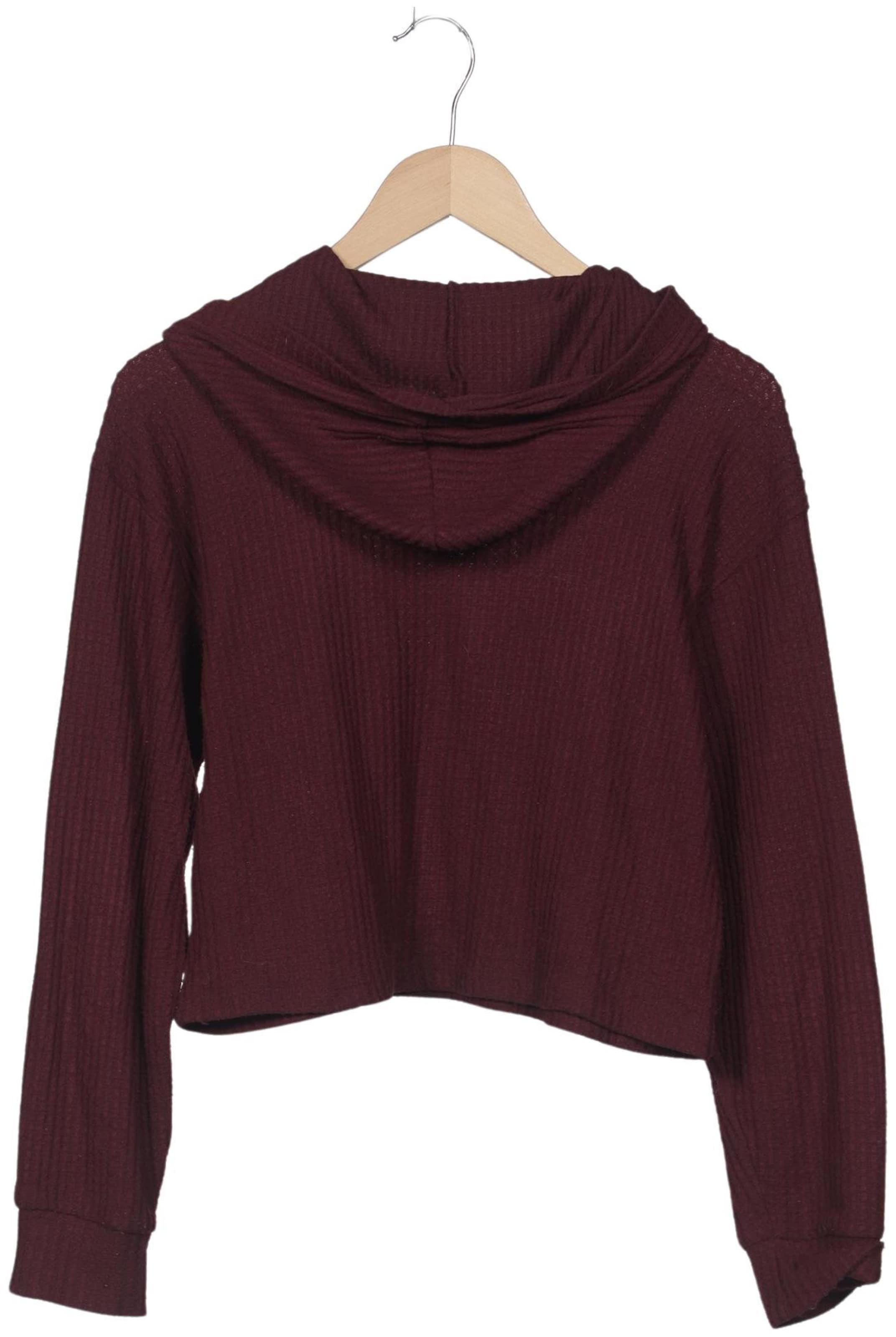 HOLLISTER Sweatshirt & Zip-Up Hoodie in XXS in Red