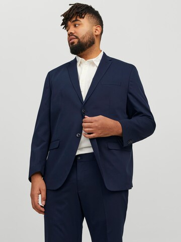 Jack & Jones Plus Regular fit Blazer 'Franco' in Blue: front