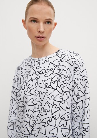 comma casual identity Sweatshirt in Weiß