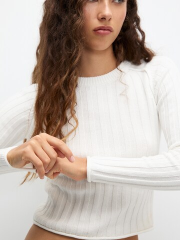 Pull&Bear Trui in Beige