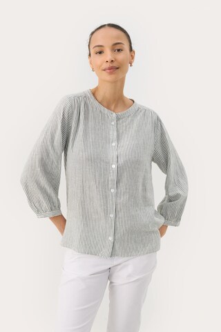 Part Two Blouse 'PersillesPW' in Groen: voorkant