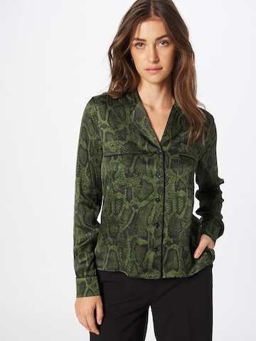 HUGO Red Blouse 'Eulin' in Green: front