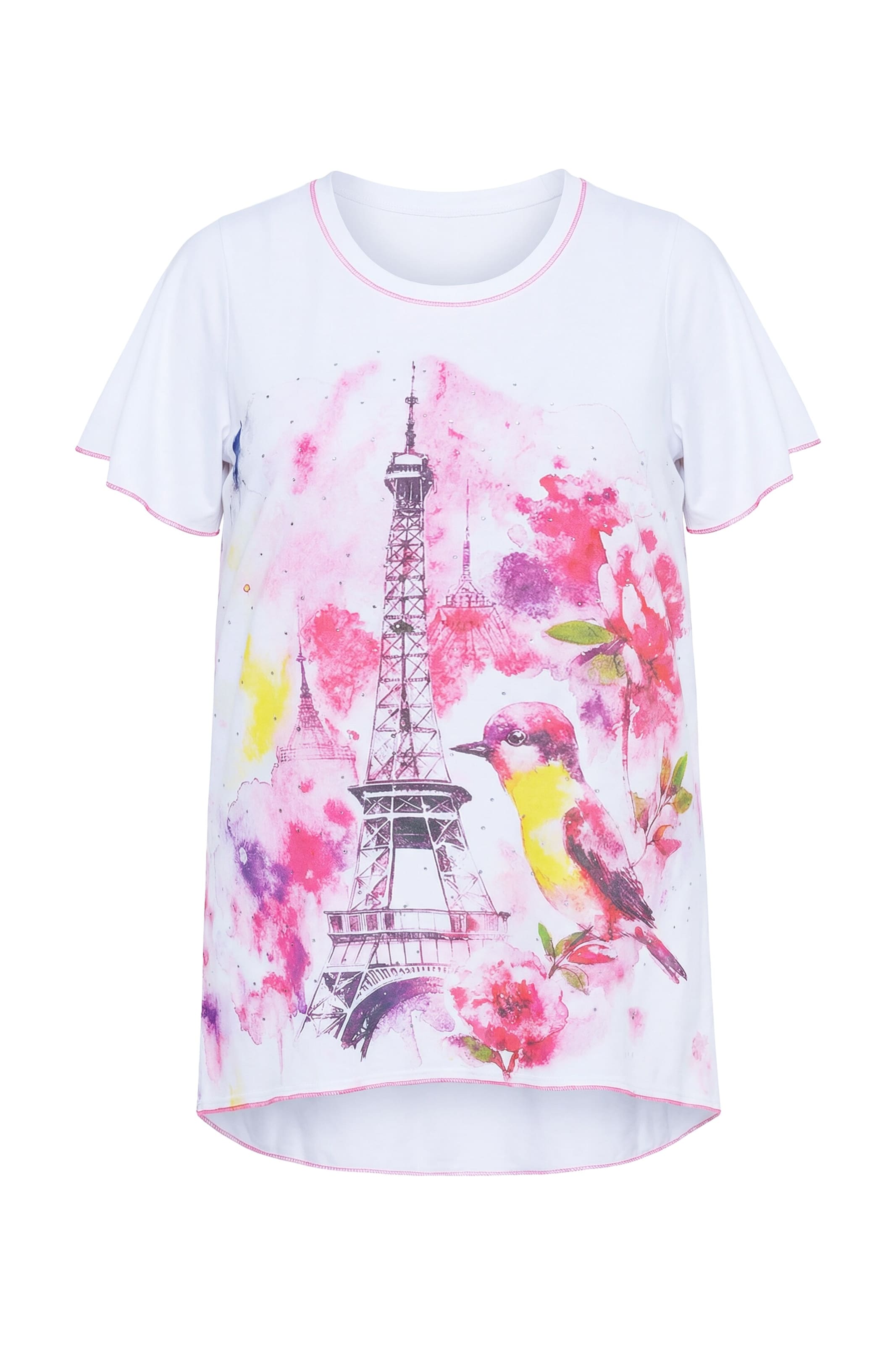 MIAMODA Shirt in White: front