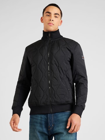 BOSS Orange Jacke 'Zequilt' in Schwarz: predná strana