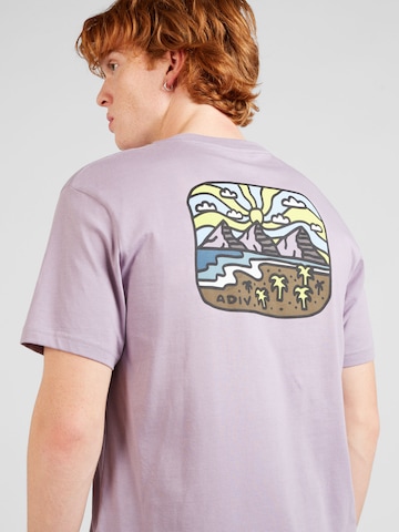 T-Shirt 'SHINE' BILLABONG en violet