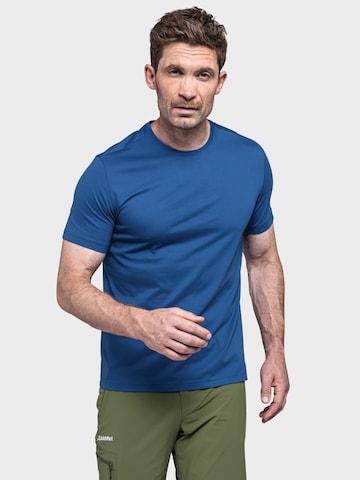 T-Shirt fonctionnel ' T Shirt Buchberg ' Schöffel en bleu : devant