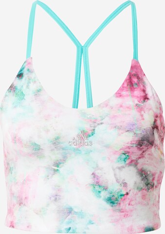 Reggiseno sportivo 'You for You' di ADIDAS SPORTSWEAR in rosa: frontale