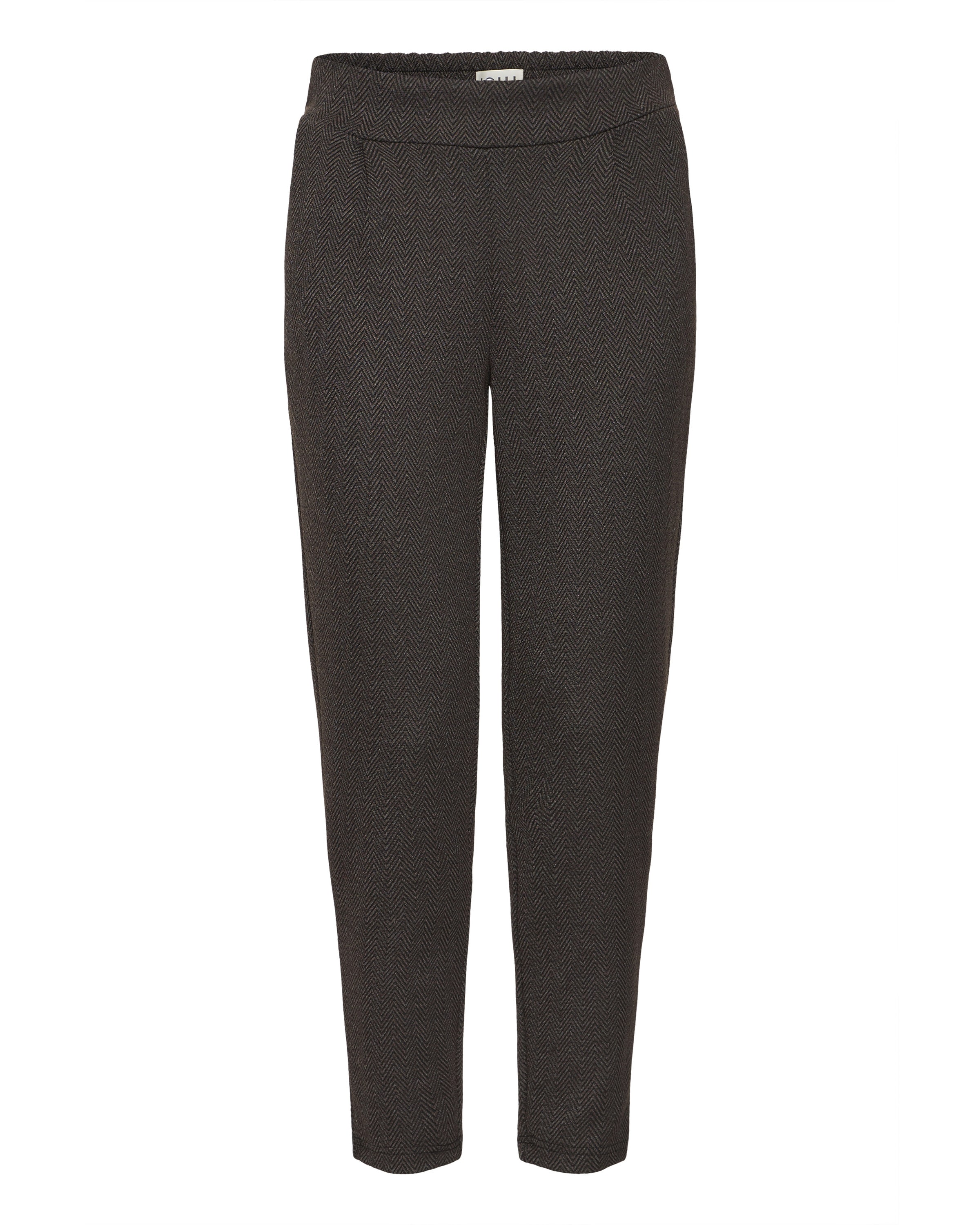 ICHI Pants in Black: front