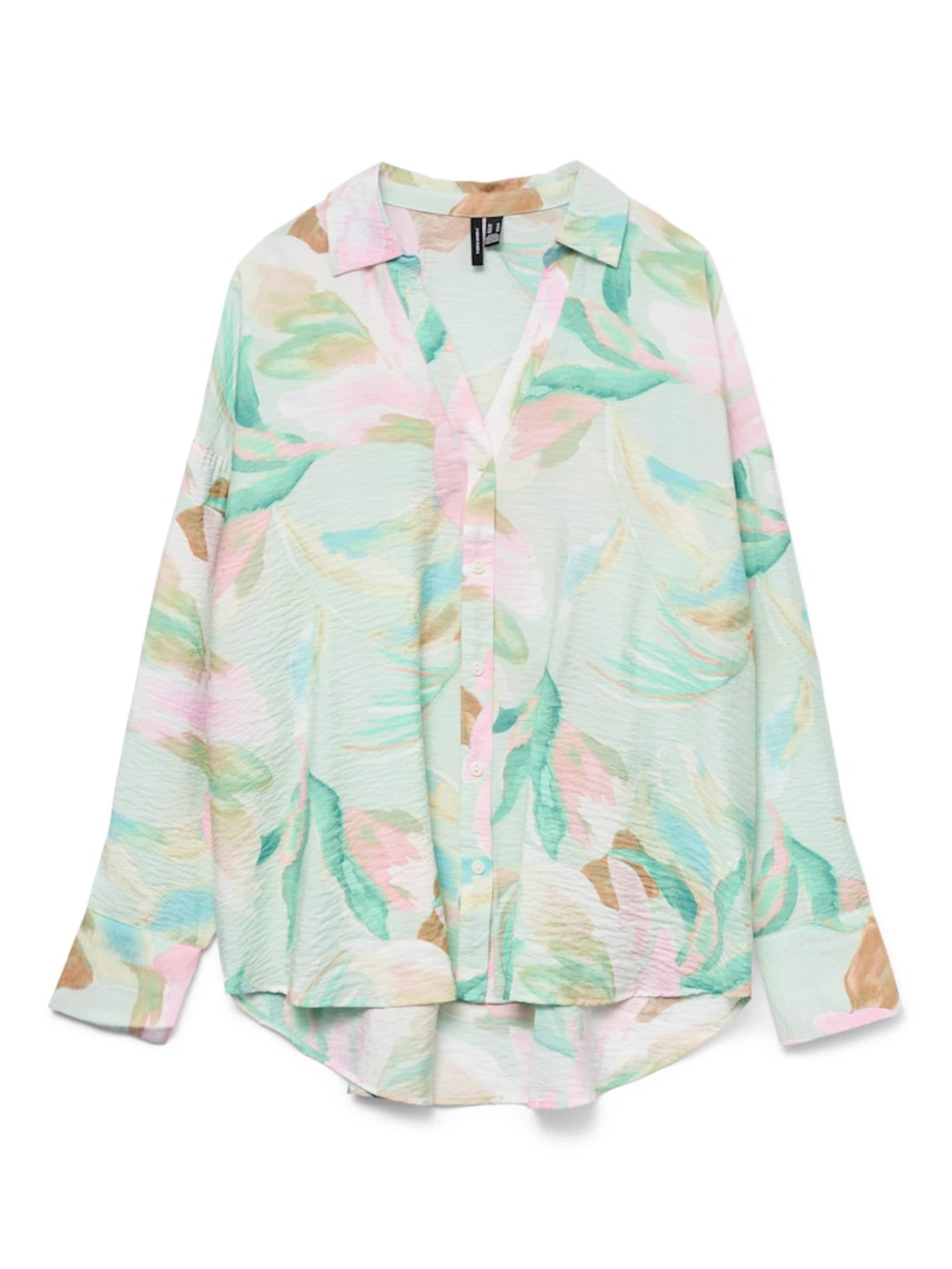 VERO MODA Blouse 'JOSIE' in Green: front