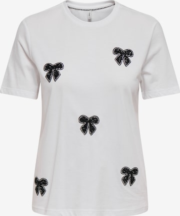 ONLY Shirt in White: front