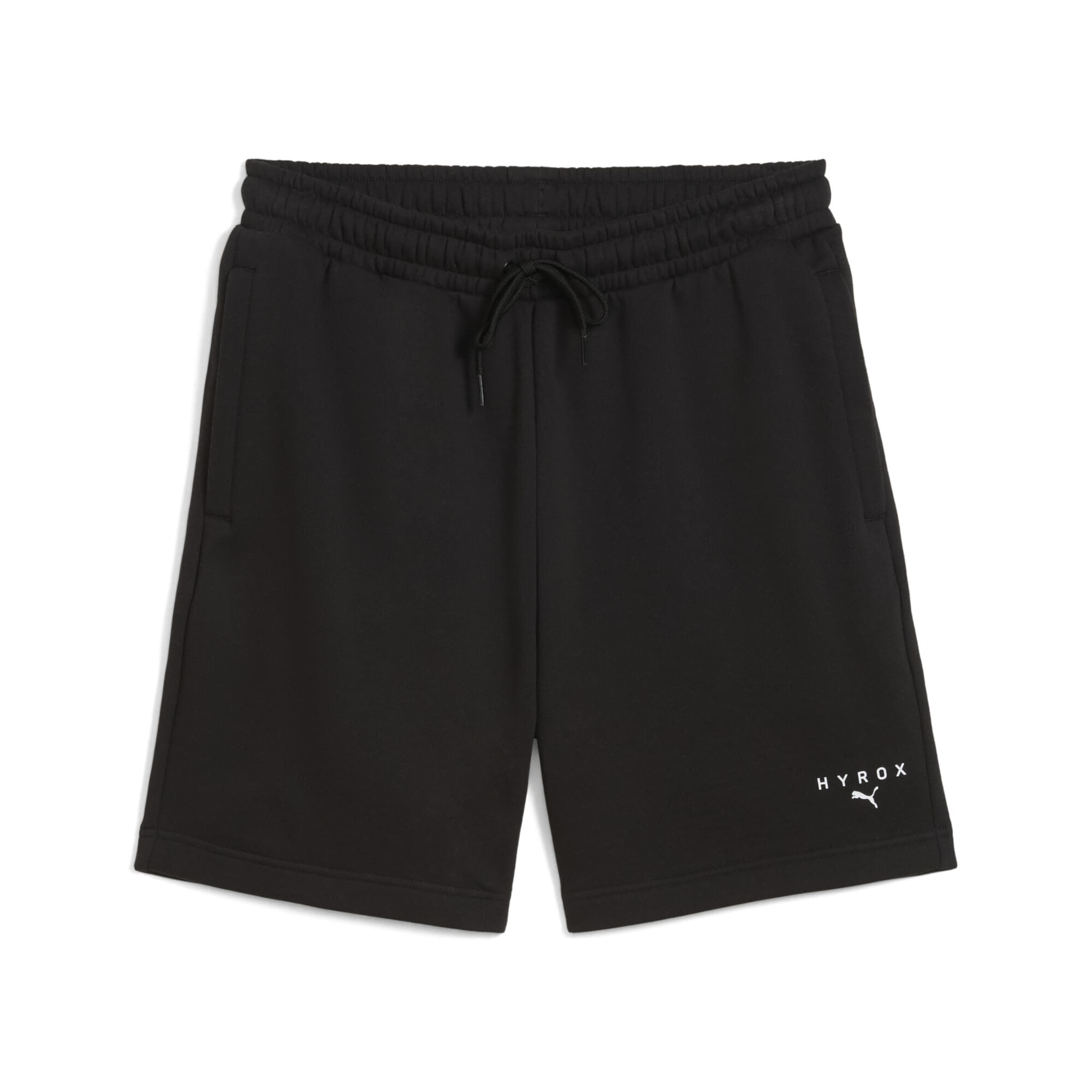 PUMA Regular Shorts 'PUMA x HYROX' in Schwarz: Vorderseite